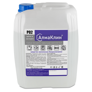 АлмаКлин РО-02 средство для стирки цветного белья, ШЕЛК и ОРХИДЕЯ 5л