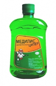 Медилис-ципер, средство от комаров, клопов и клещей (инсектоакарицид), 500 мл