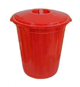 Бак для сбора и хранения отходов, красный, 50 л