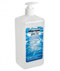 Абактерил-ИПС-75 (75% спирт) 1 литр с дозатором