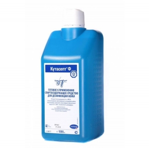 Кутасепт Ф 1л, спиртосодержащее средство для дезинфекции кожи